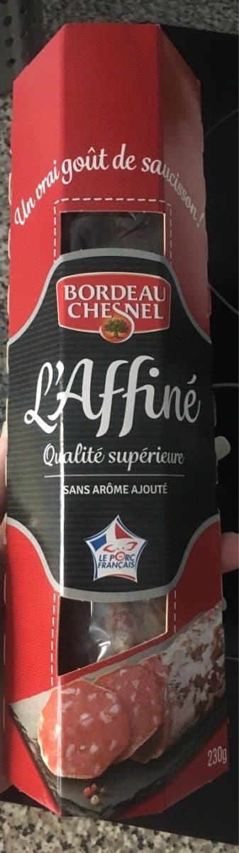 Bordeau Chesnel L'Affiné - Saucisson packshot