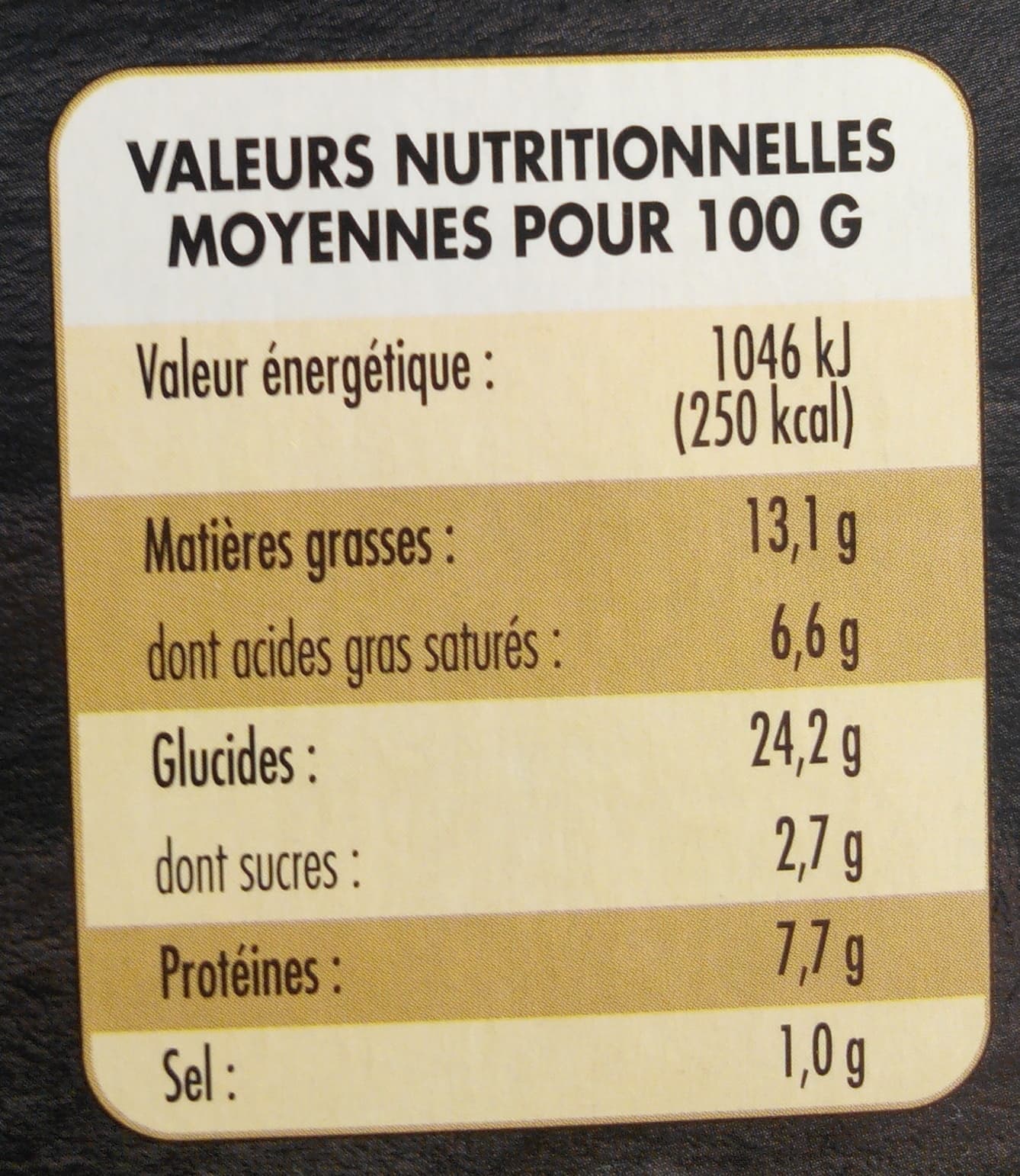 Sans marque Le Sapin Apéritif packshot