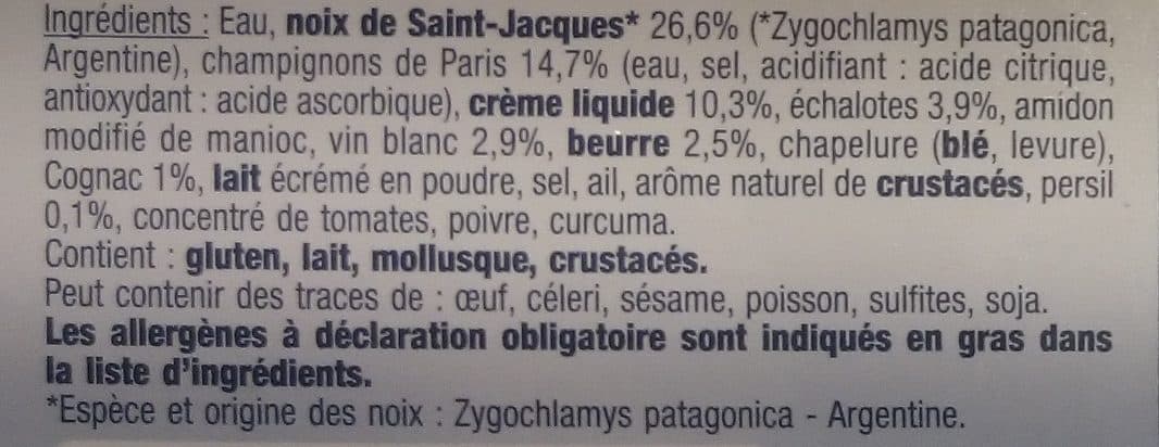 Tipiak 8 Mini Coquilles Saint-Jacques packshot