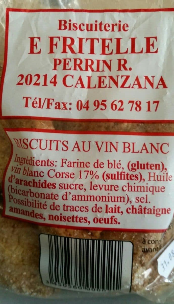 Open Food Facts Cujuelle di Calenzana packshot