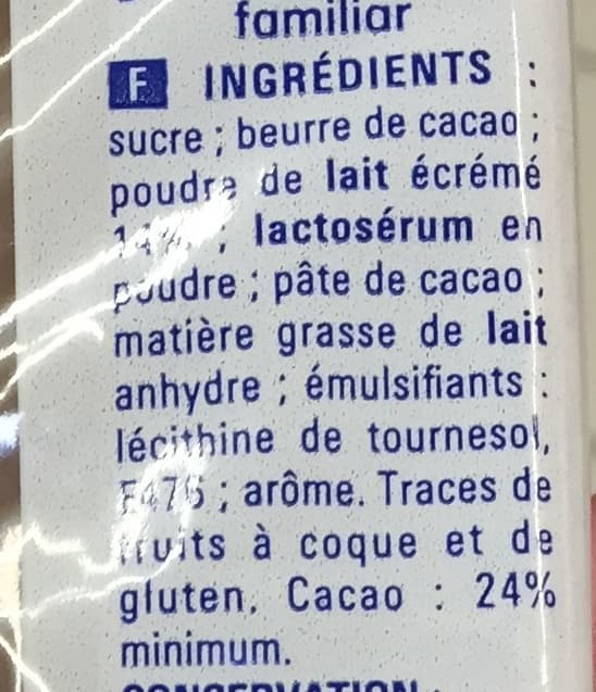 Eco + Chocolat de ménage au lait packshot