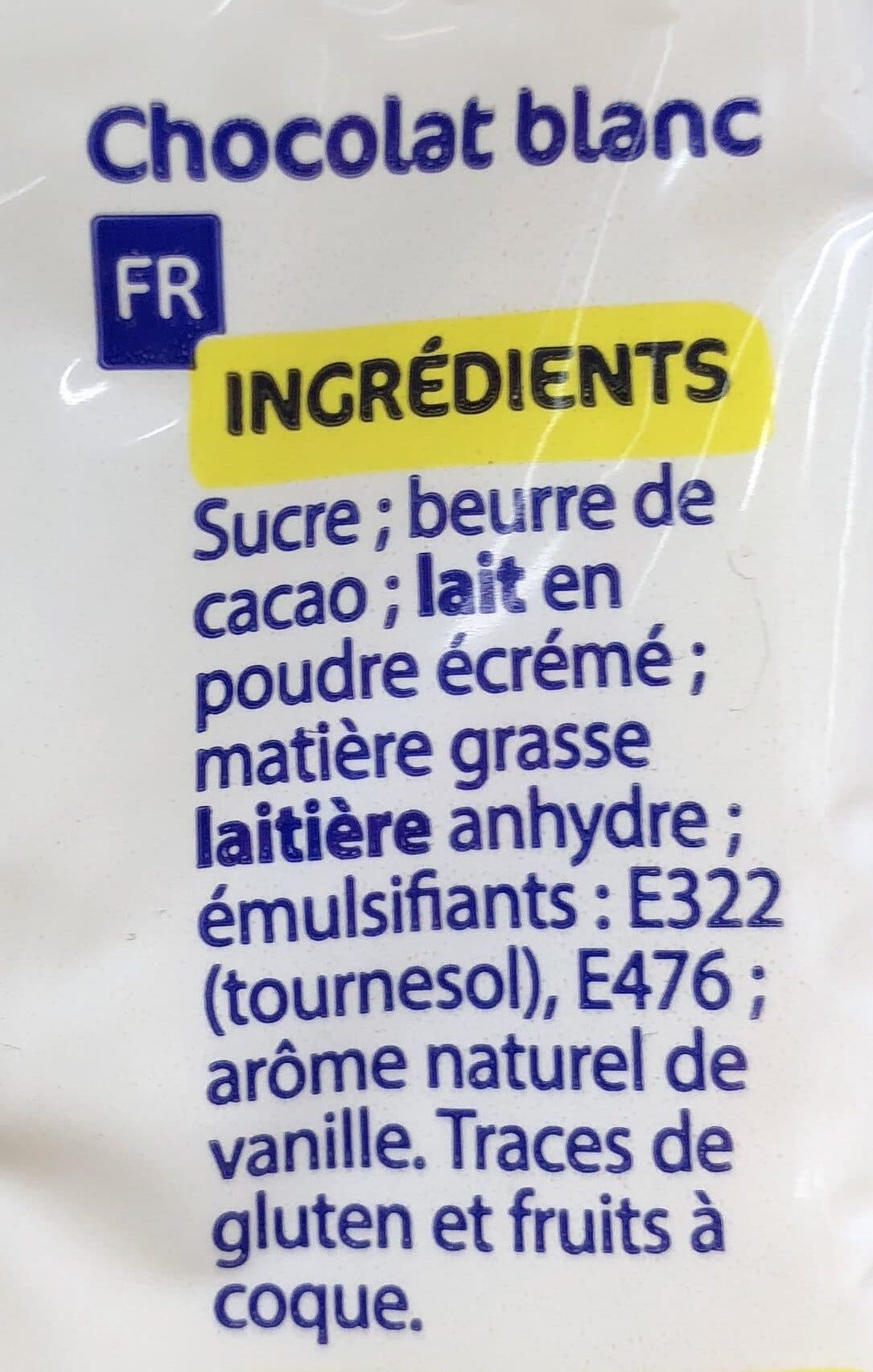 Eco+ Chocolat blanc packshot