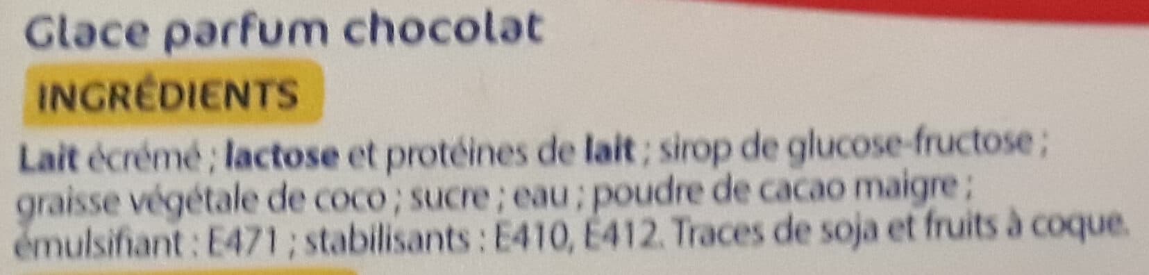 Eco+ Glace Chocolat, 1 Litre, Marque Eco+ packshot