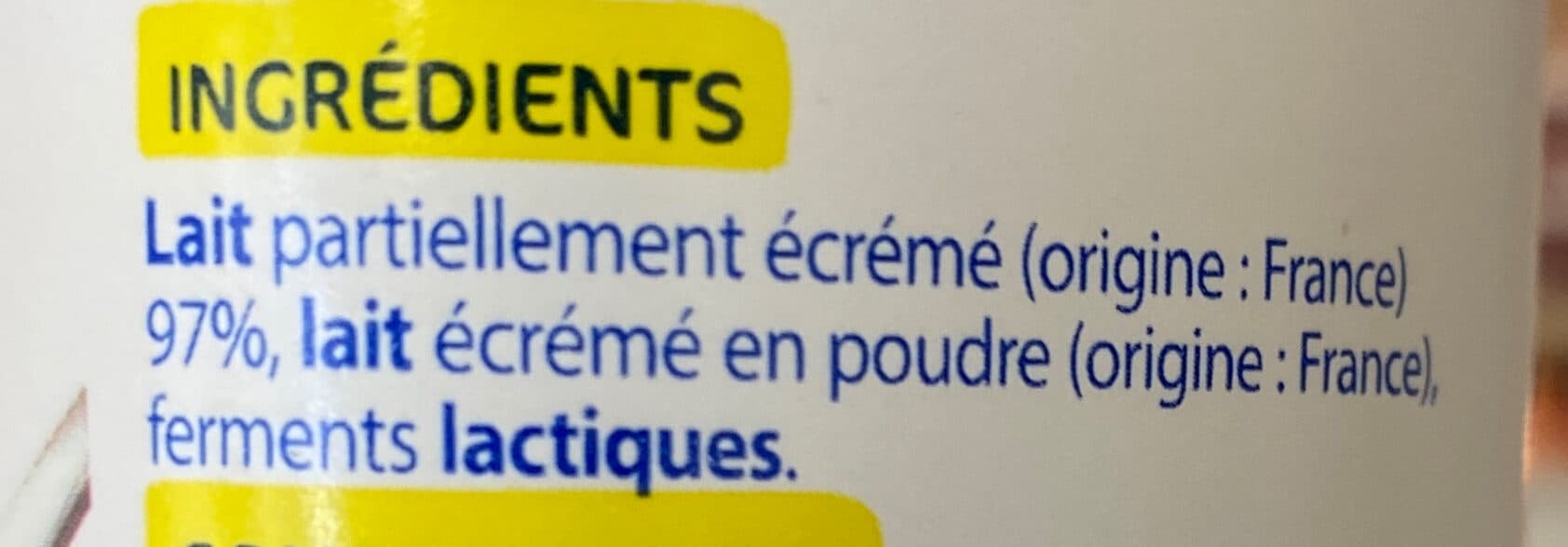 Eco+ Yaourt nature packshot