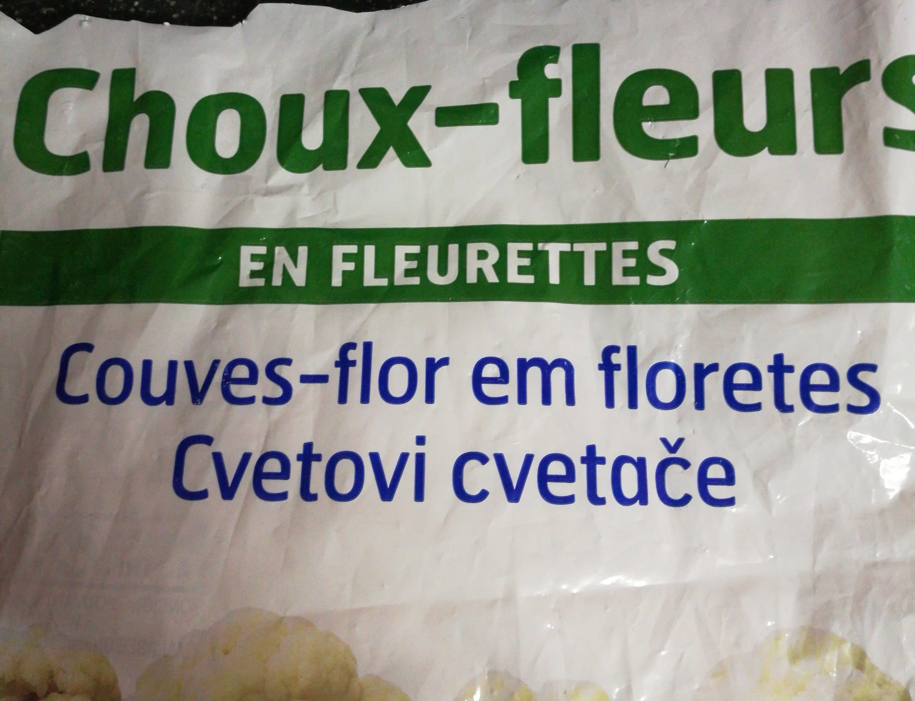Eco+ Choux-Fleurs en Fleurettes packshot