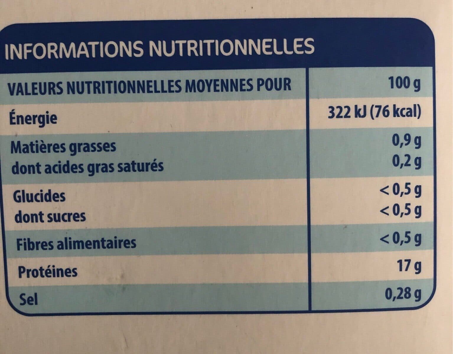 ECO+ 10 portions de filets de colin d'Alaska packshot