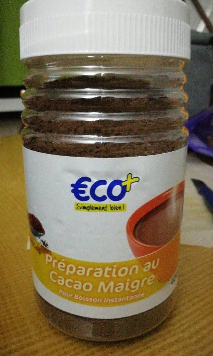 Eco+ Préparation au cacao maigre packshot
