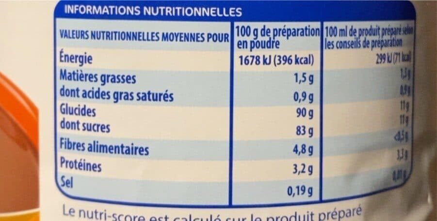 Eco+ Préparation au cacao maigre packshot