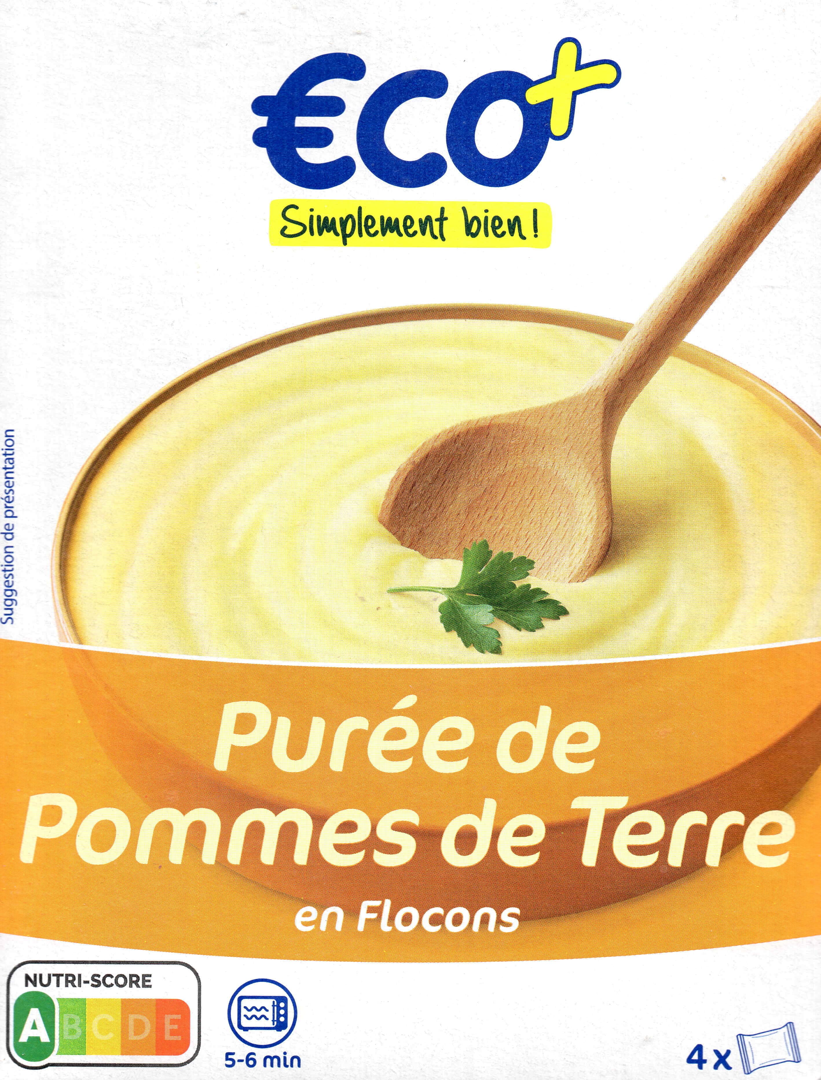 Eco Purée de Pommes de Terre en flocons packshot