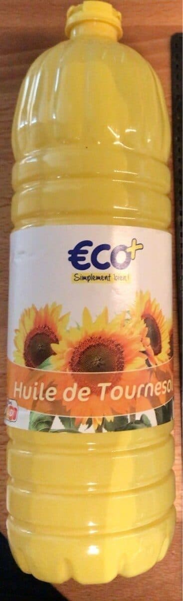 Eco+ Huile de tournesol packshot