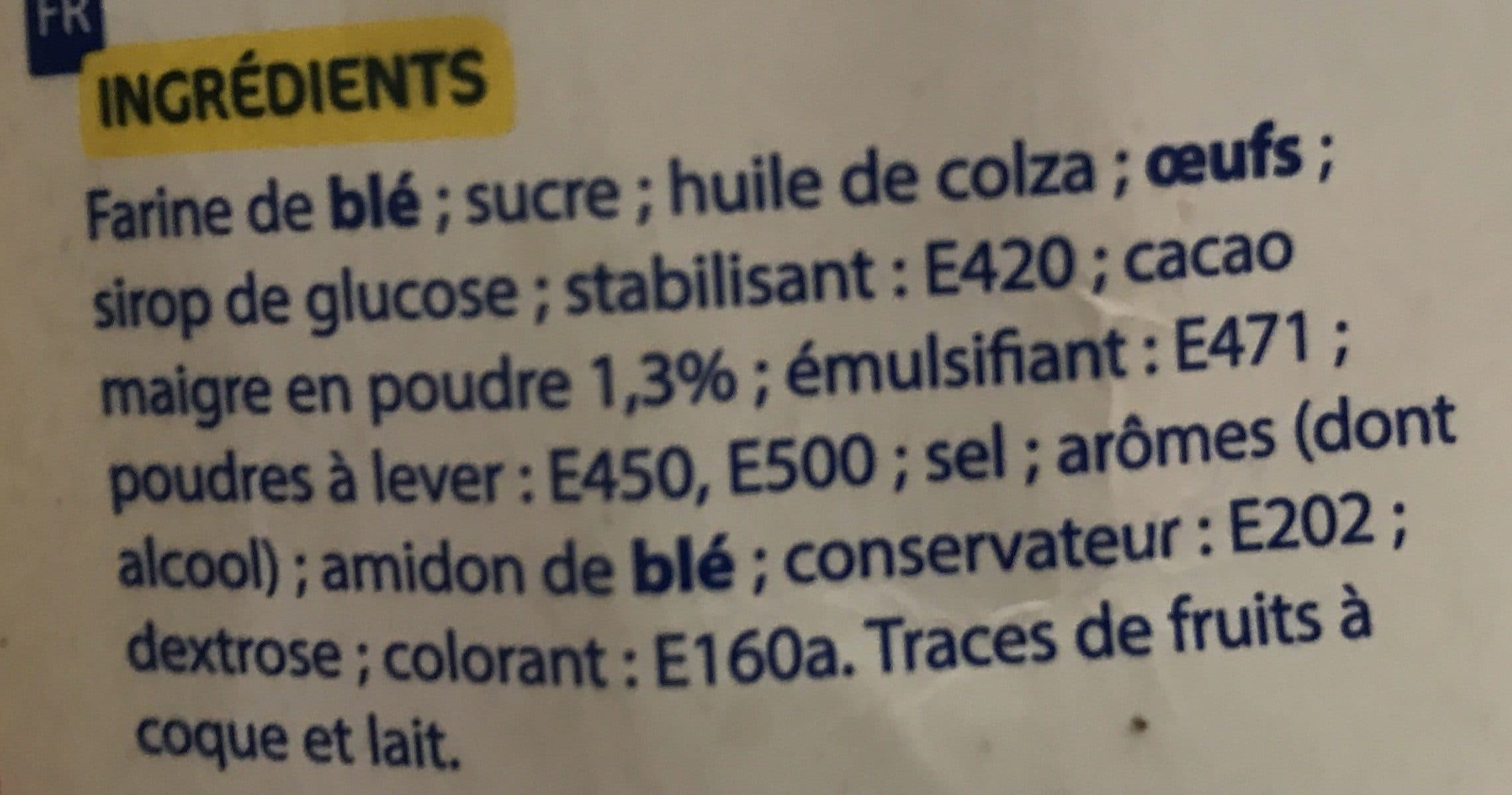 ECO+ Marbré parfum chocolat packshot