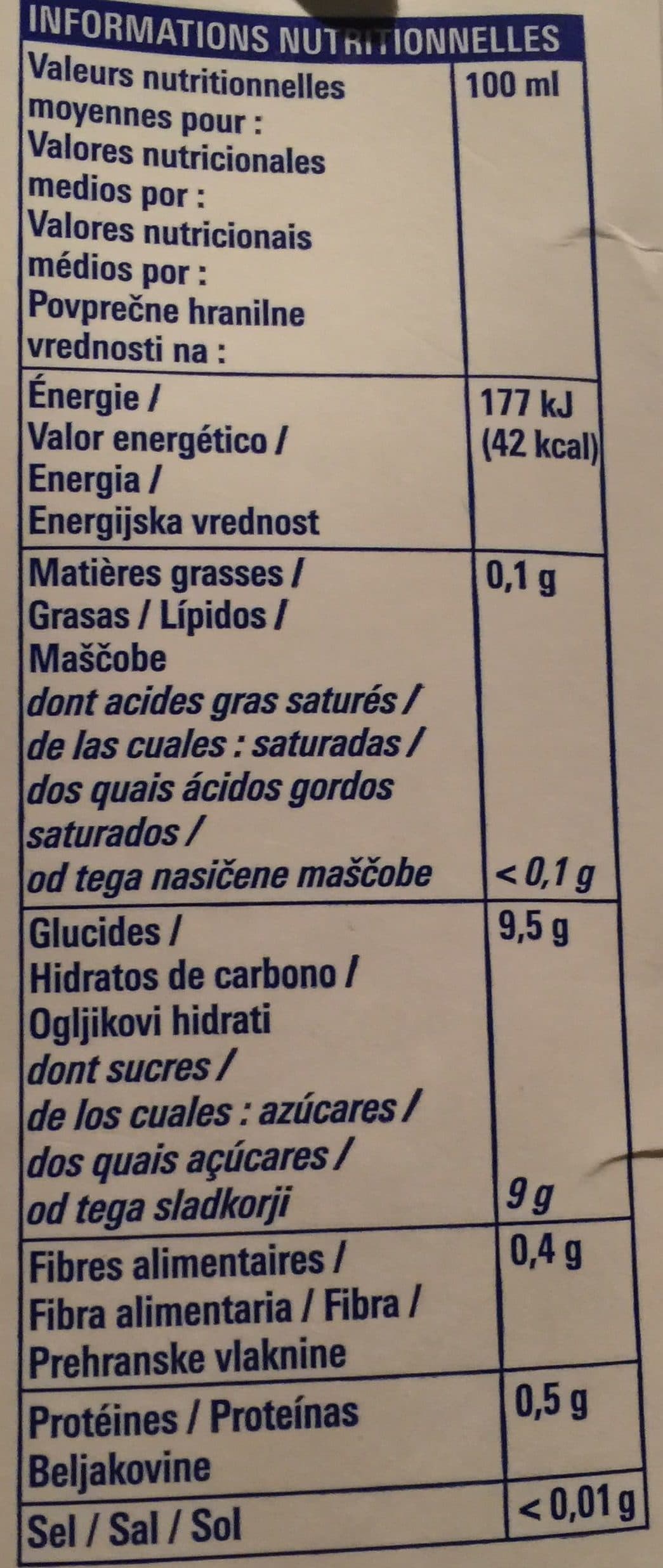 ECO+ Jus d'orange packshot