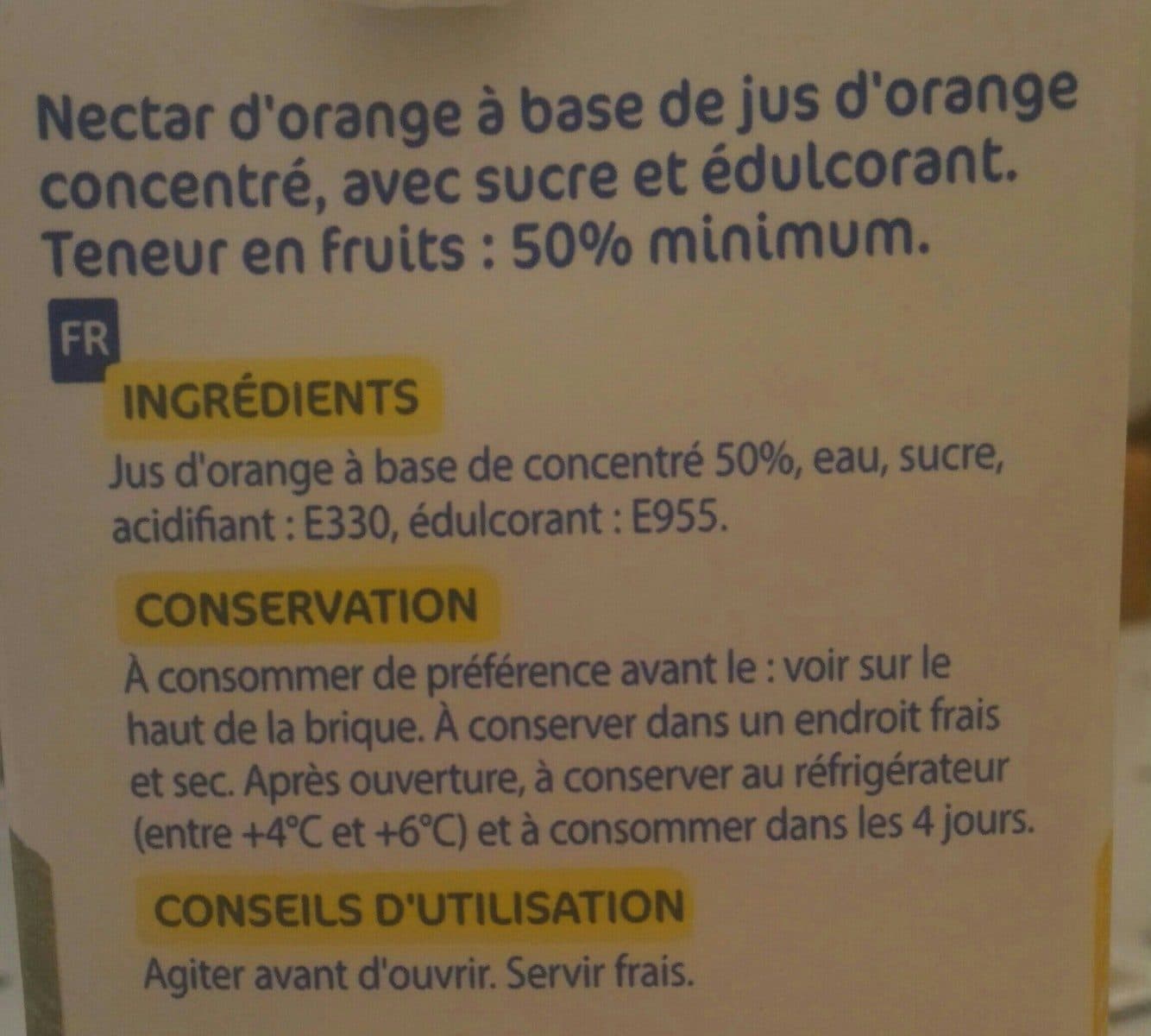 Eco+Eco + Nectar d'orange packshot