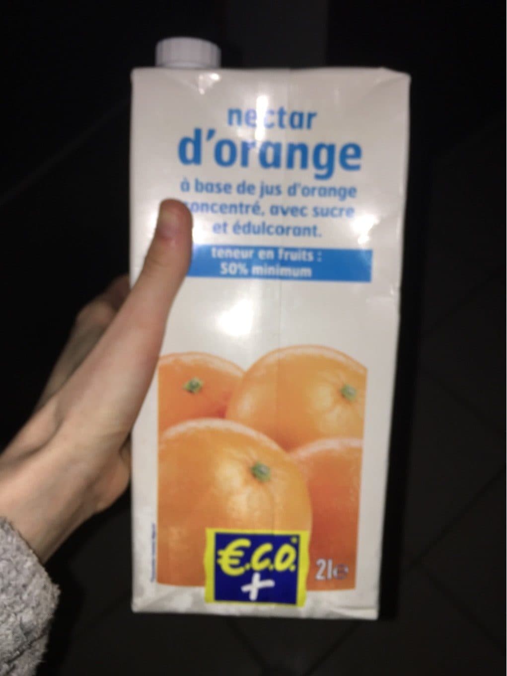 Eco+Eco + Nectar d'orange packshot
