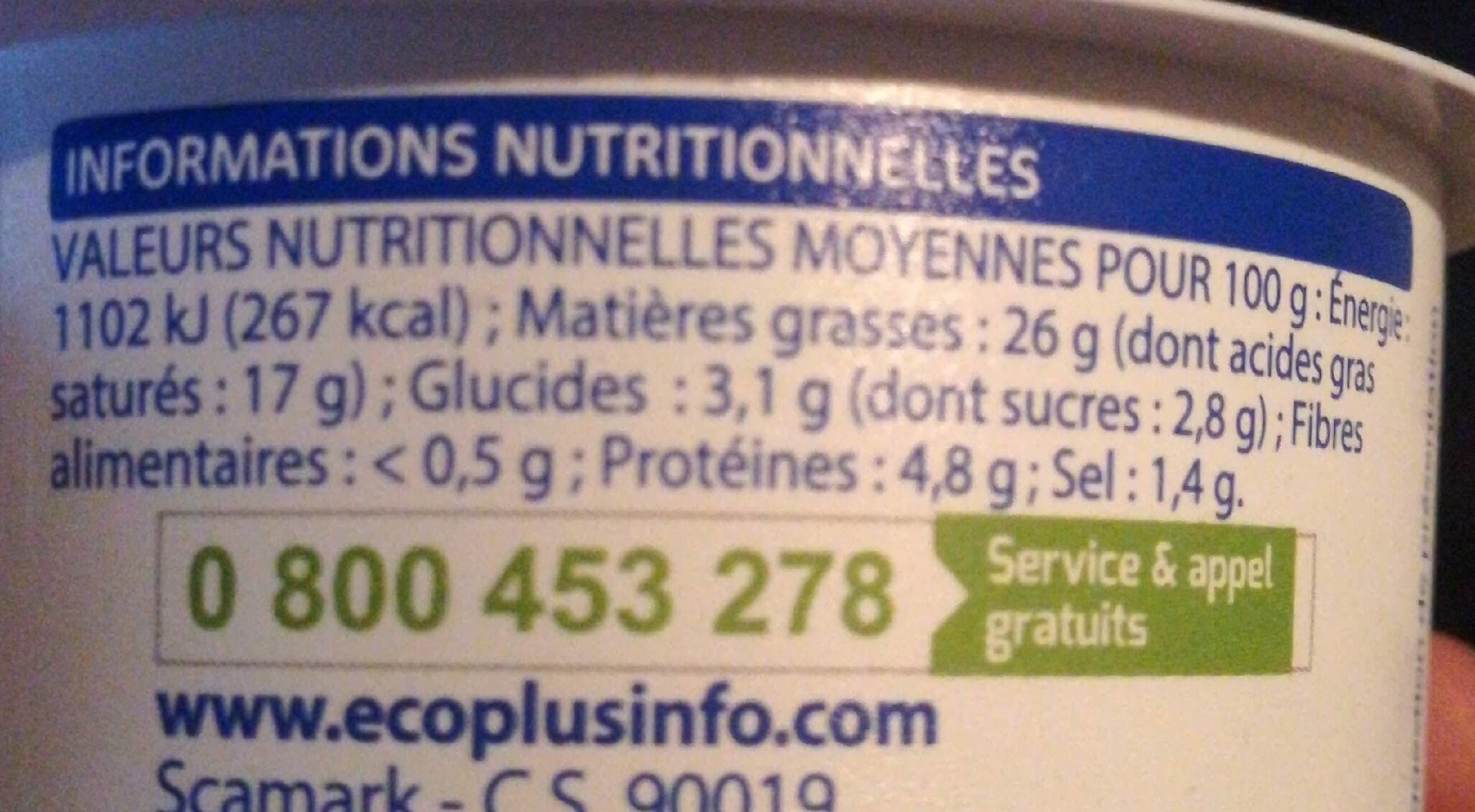 Eco Fromage à tartiner ail et fines herbes packshot