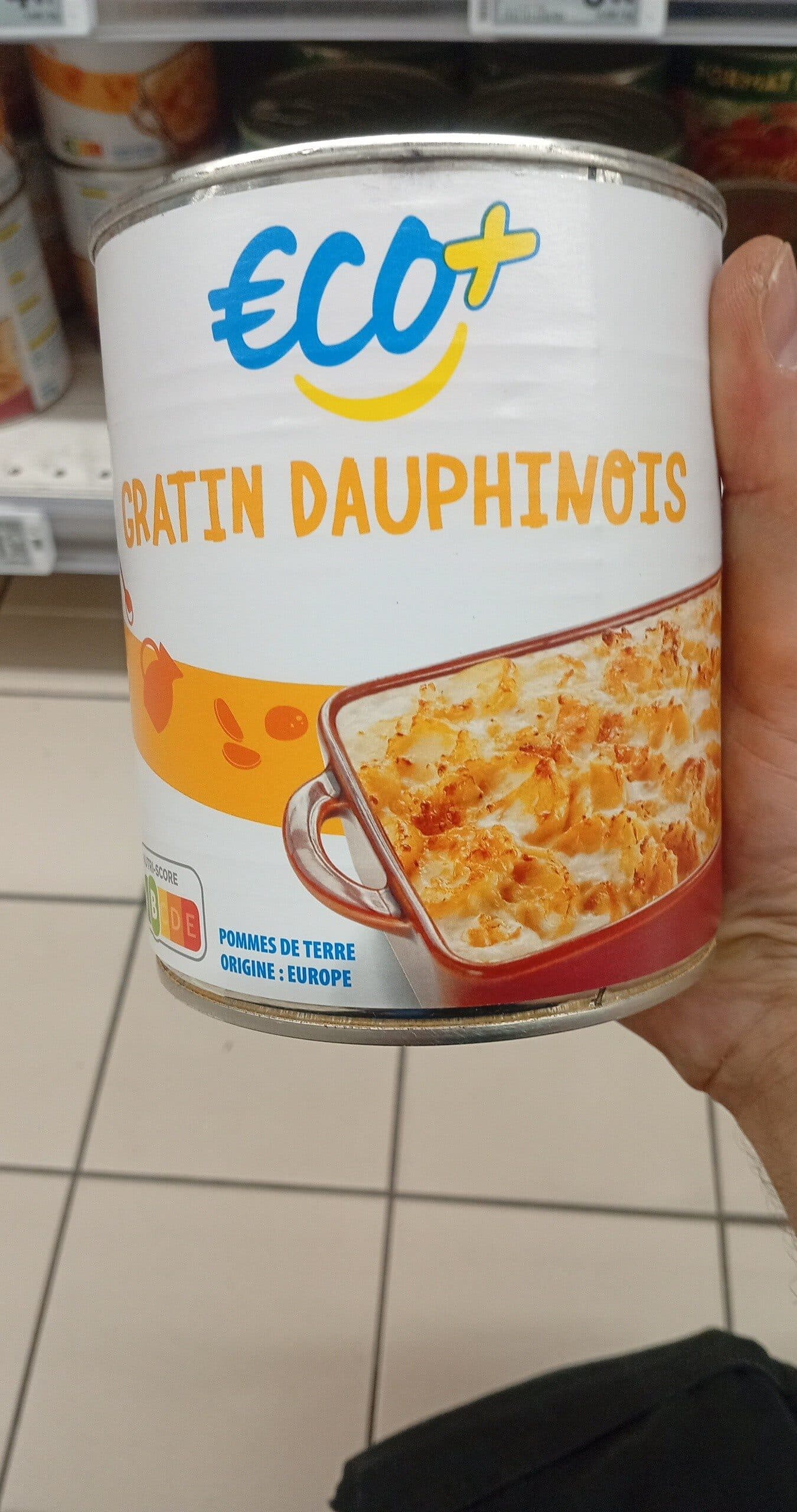 Eco+ Gratin dauphinois packshot