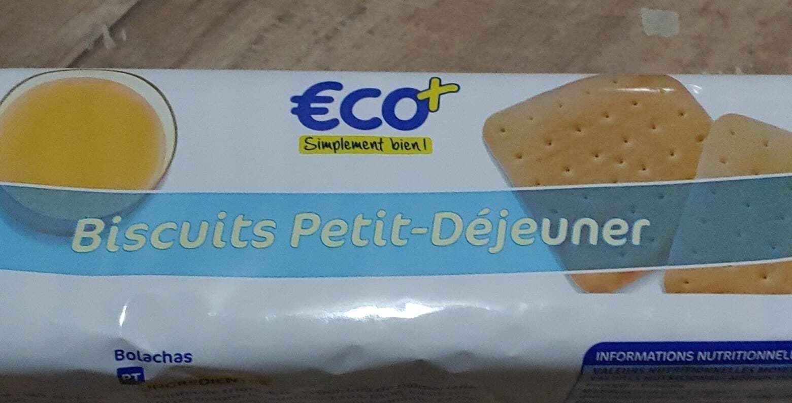 Eco + biscuits petit déjeuner (dits 'rem' ds centre, nord et est France...) packshot