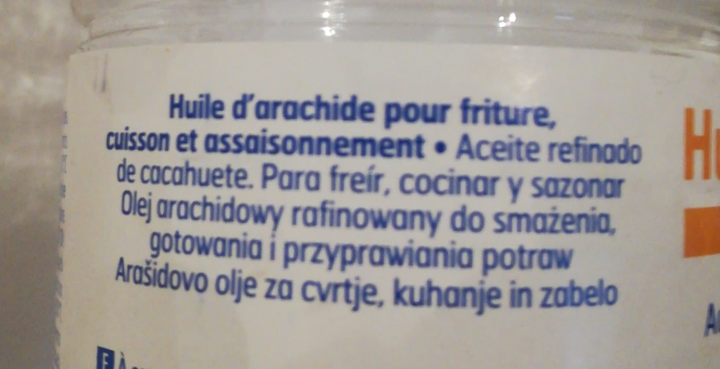 ECO+ Huile arachide packshot