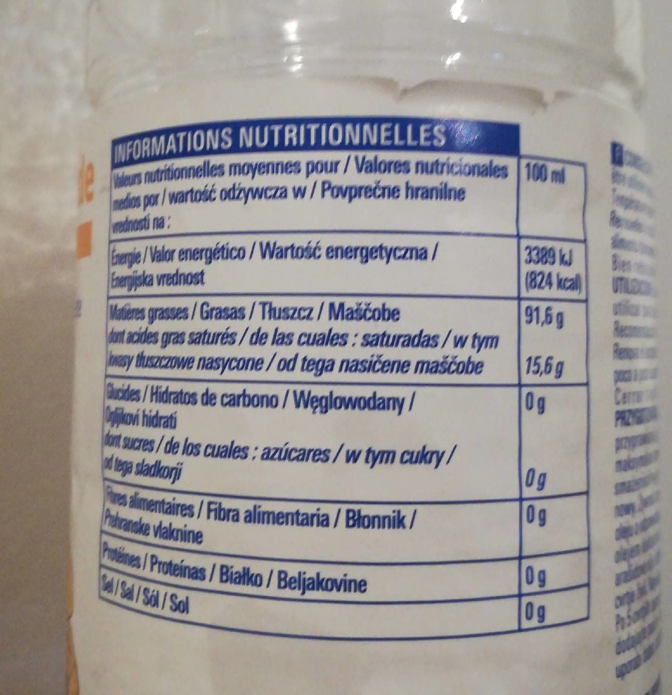 ECO+ Huile arachide packshot