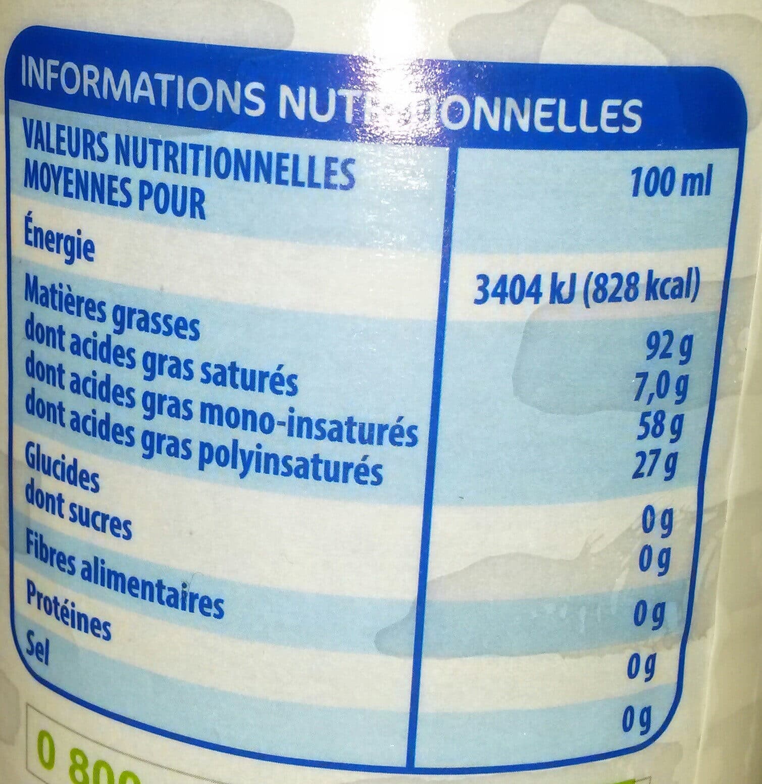 Eco+ Huile de Colza packshot