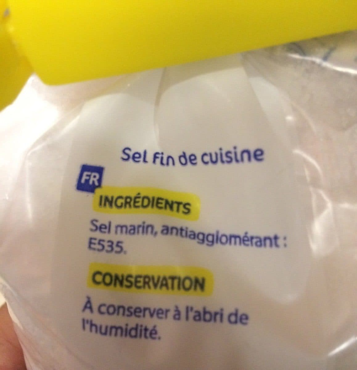 Eco+ Sel fin de cuisine packshot