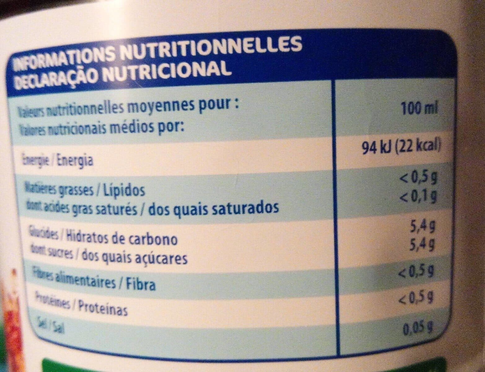Eco+ Thé glacé saveur pêche packshot