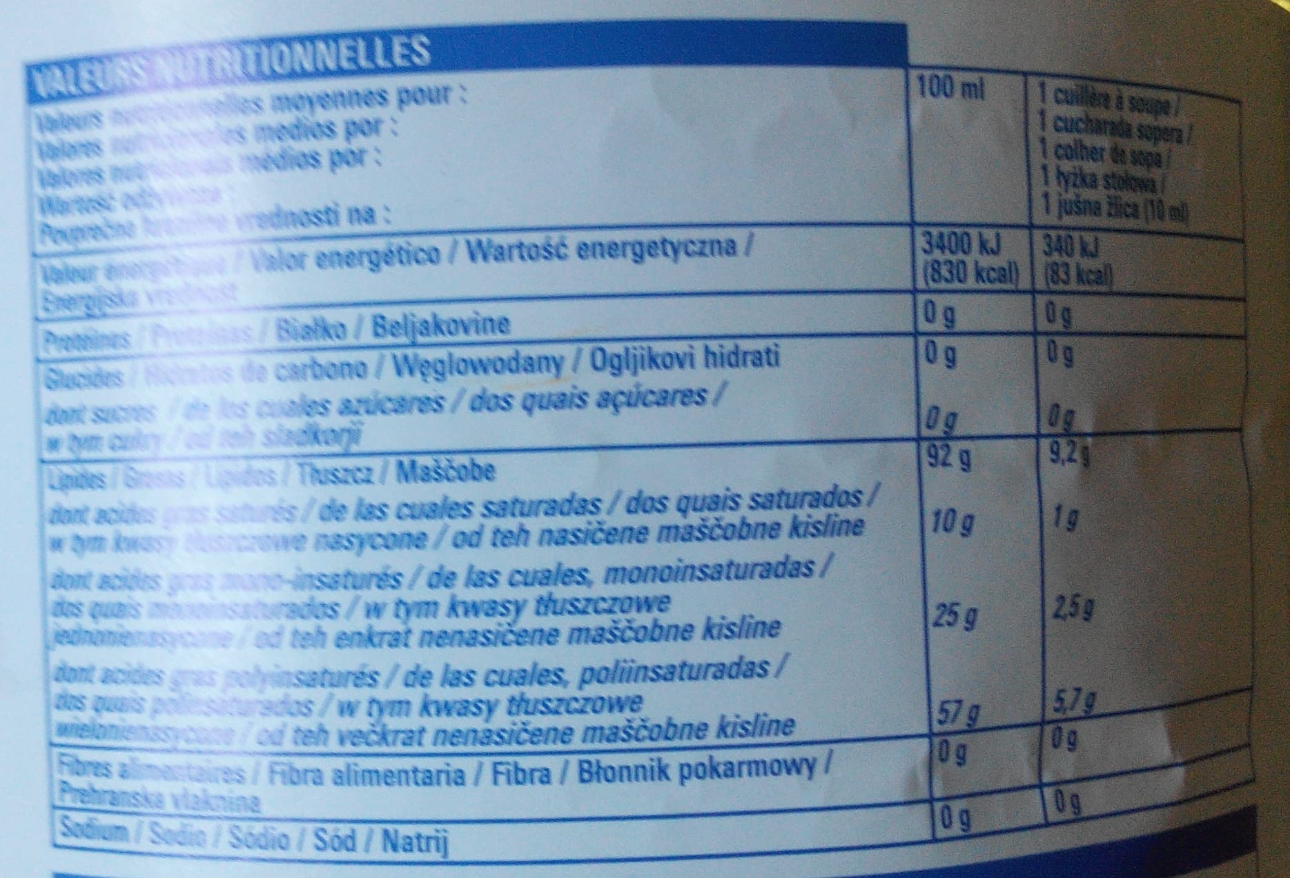 Eco+ Huile de tournesol packshot