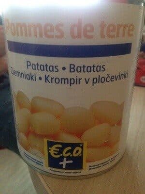 Eco+ Pommes de terre packshot