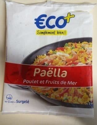 Eco+ Paella Poulet et Fruit de Mer packshot