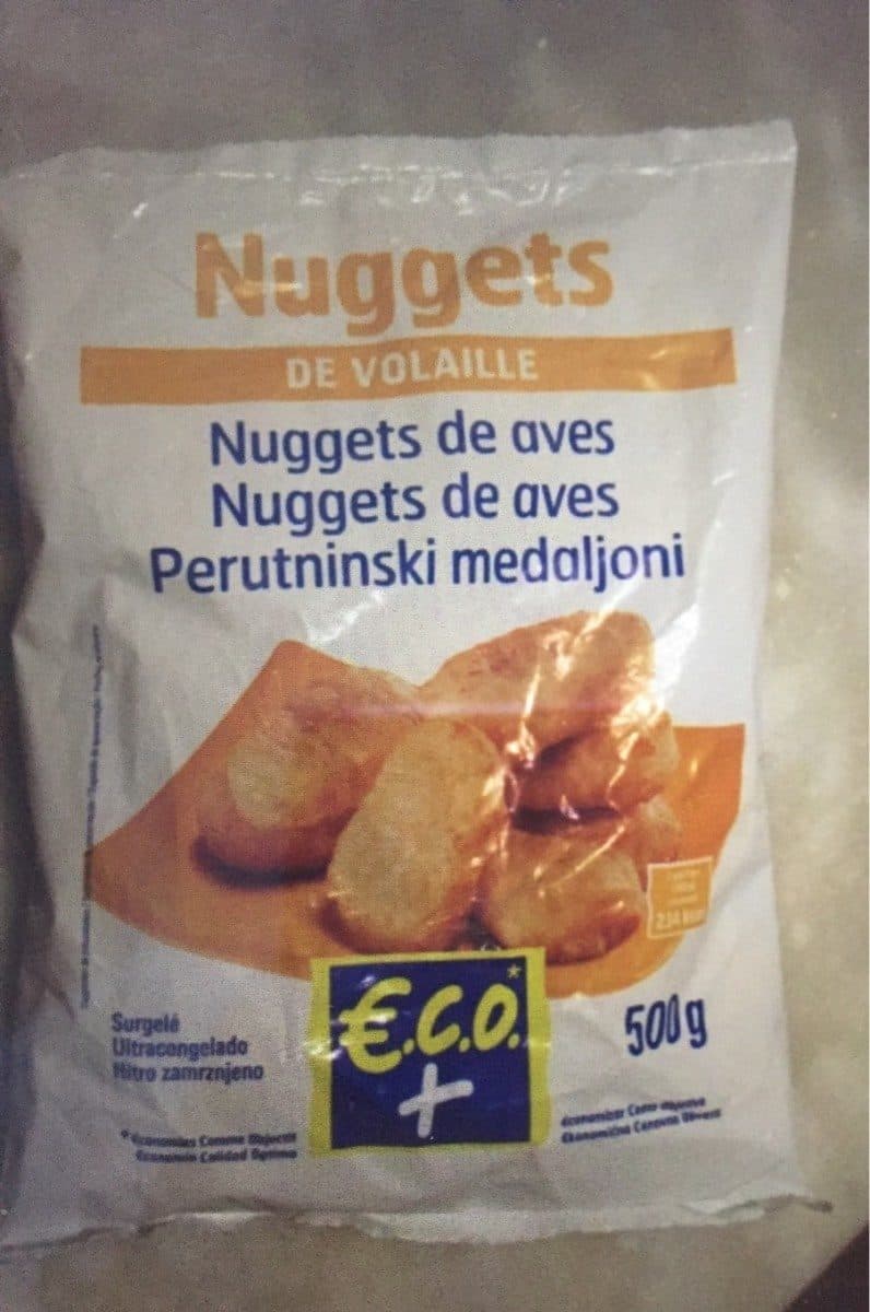 Eco+ Nuggets De Volailles packshot