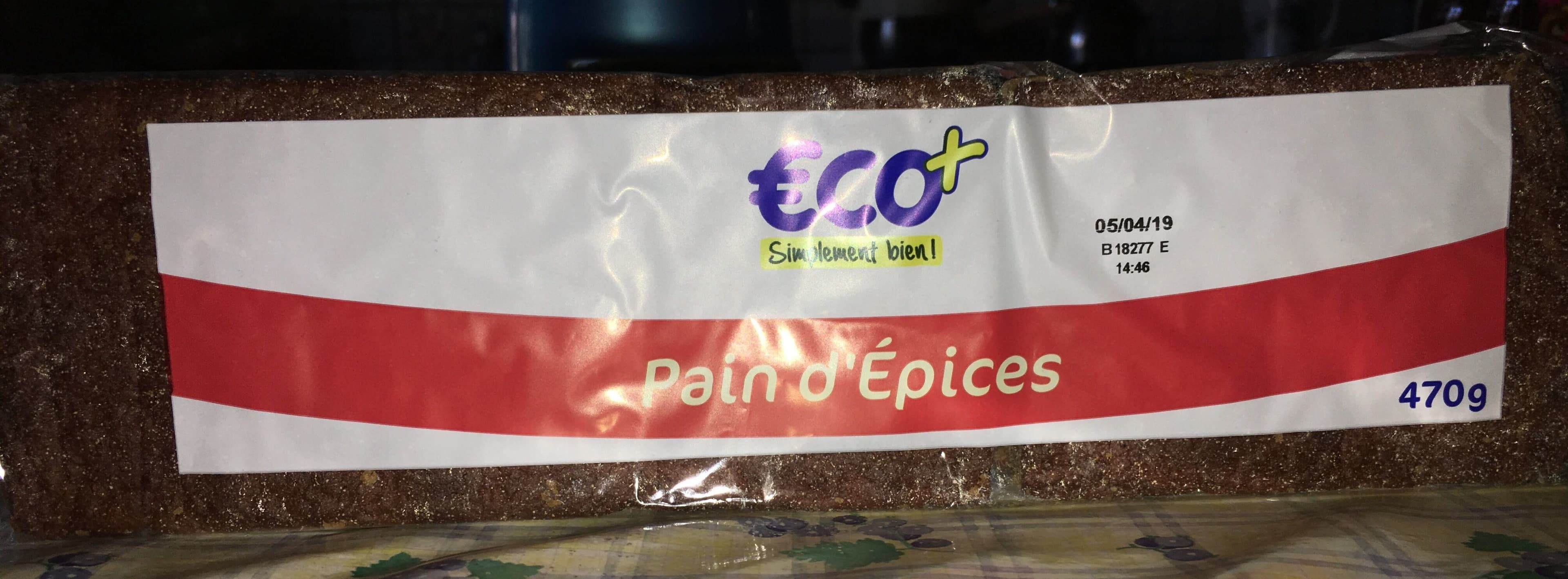 Eco+ Pain d'épices packshot