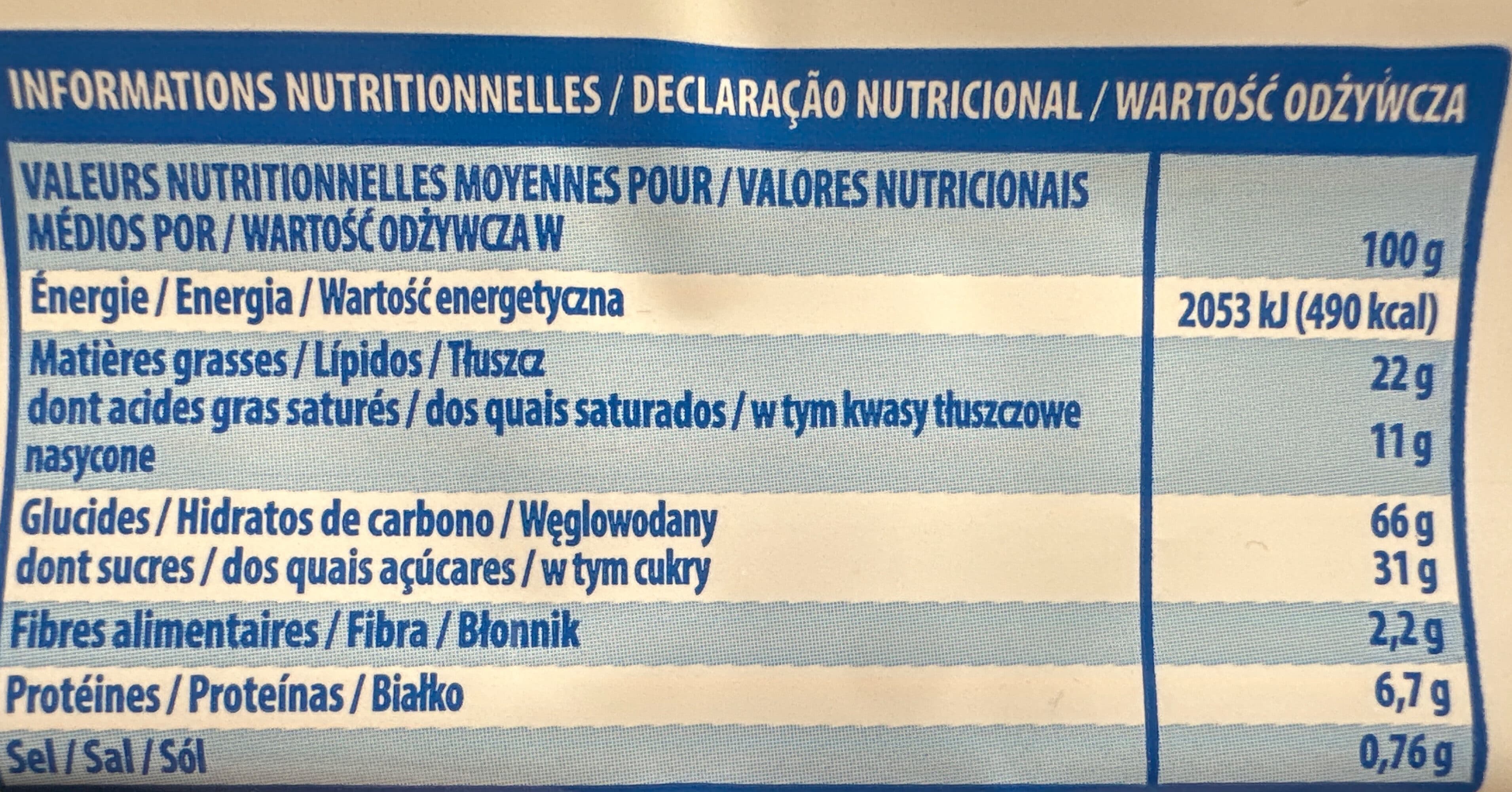 Eco 12 cookies Pépites de chocolat packshot