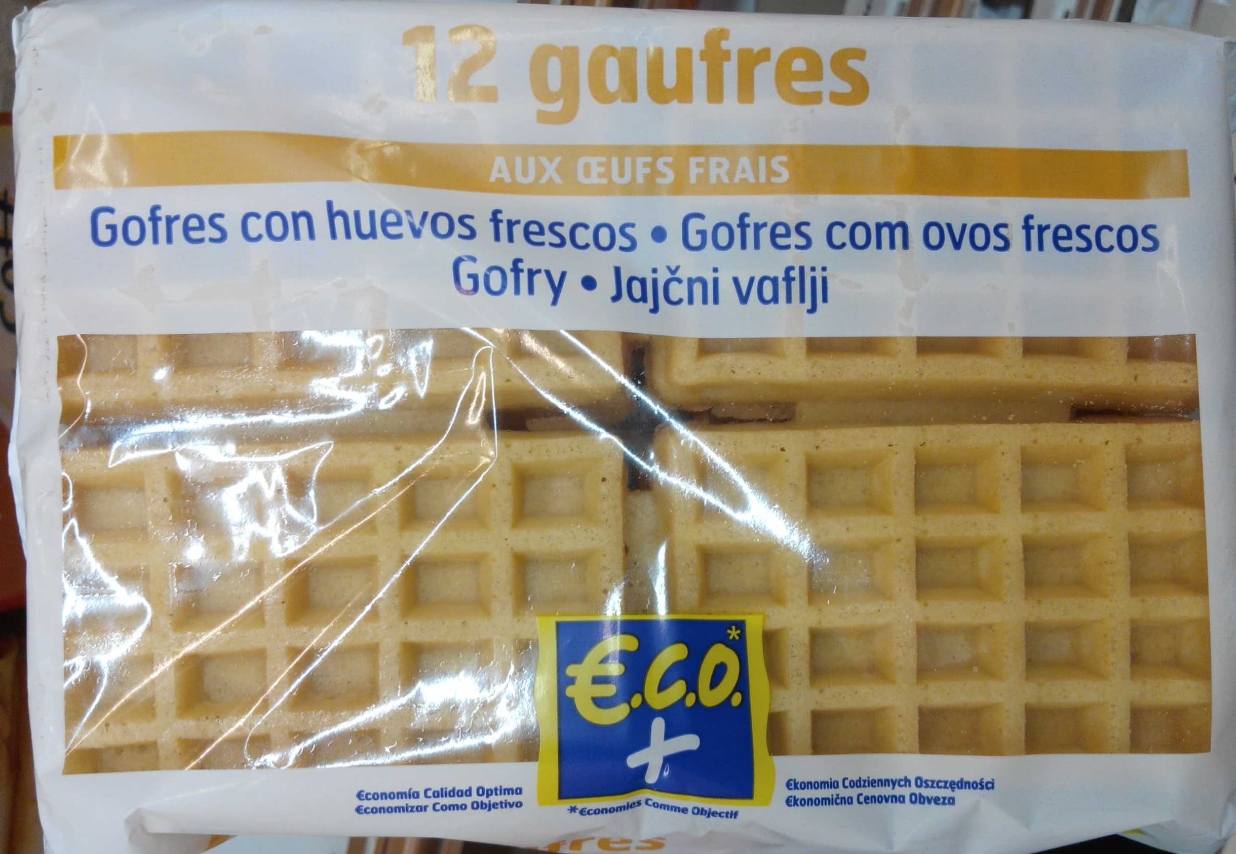 Eco+ 12 gaufres packshot
