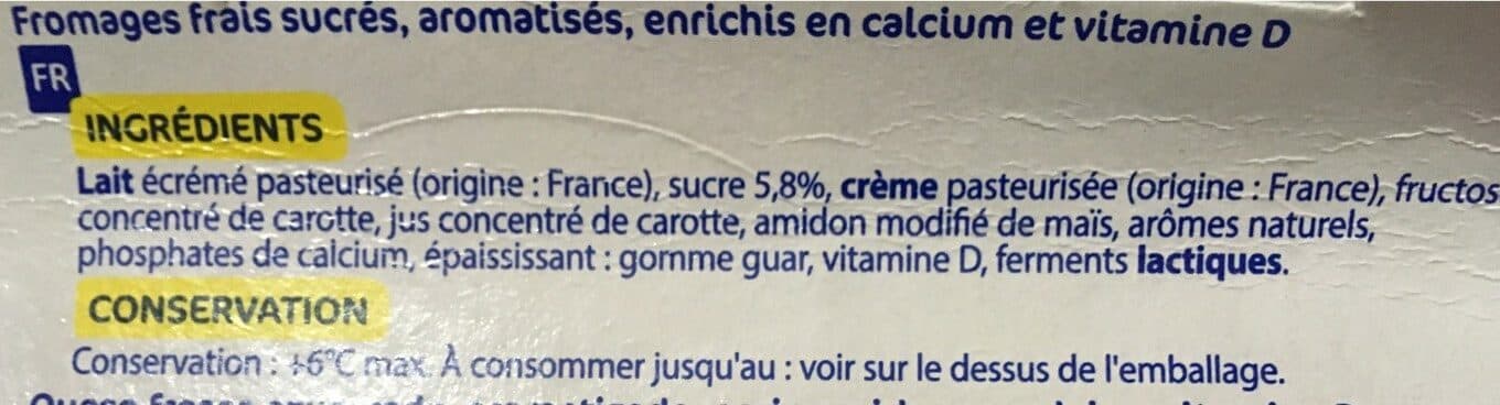 Eco+ Fromage Frais Fruits x12 packshot