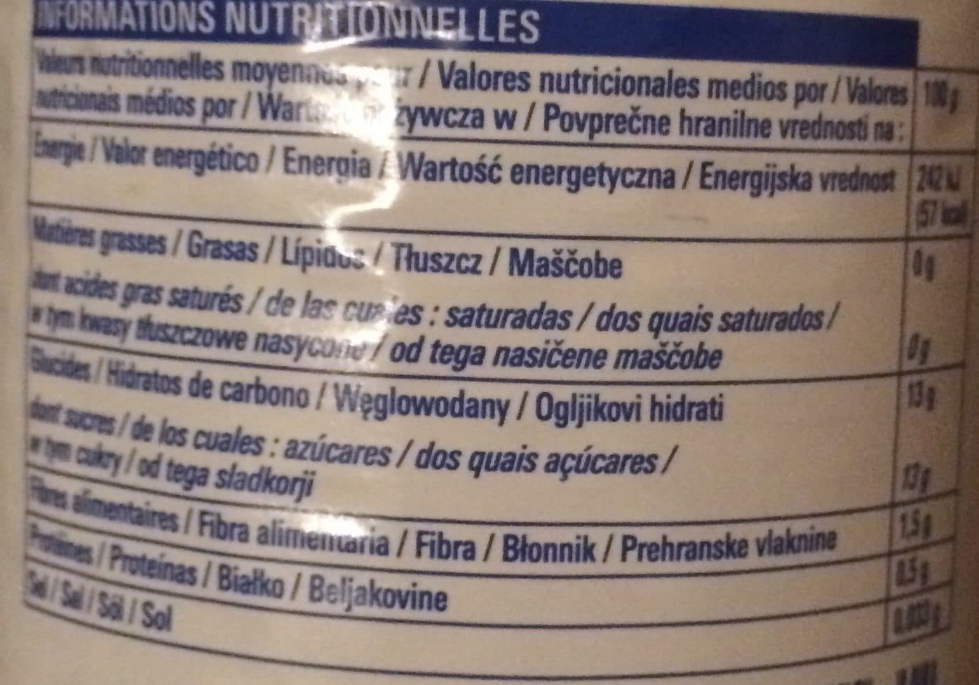 €CO+ Demi-fruits au sirop léger - Pêches packshot