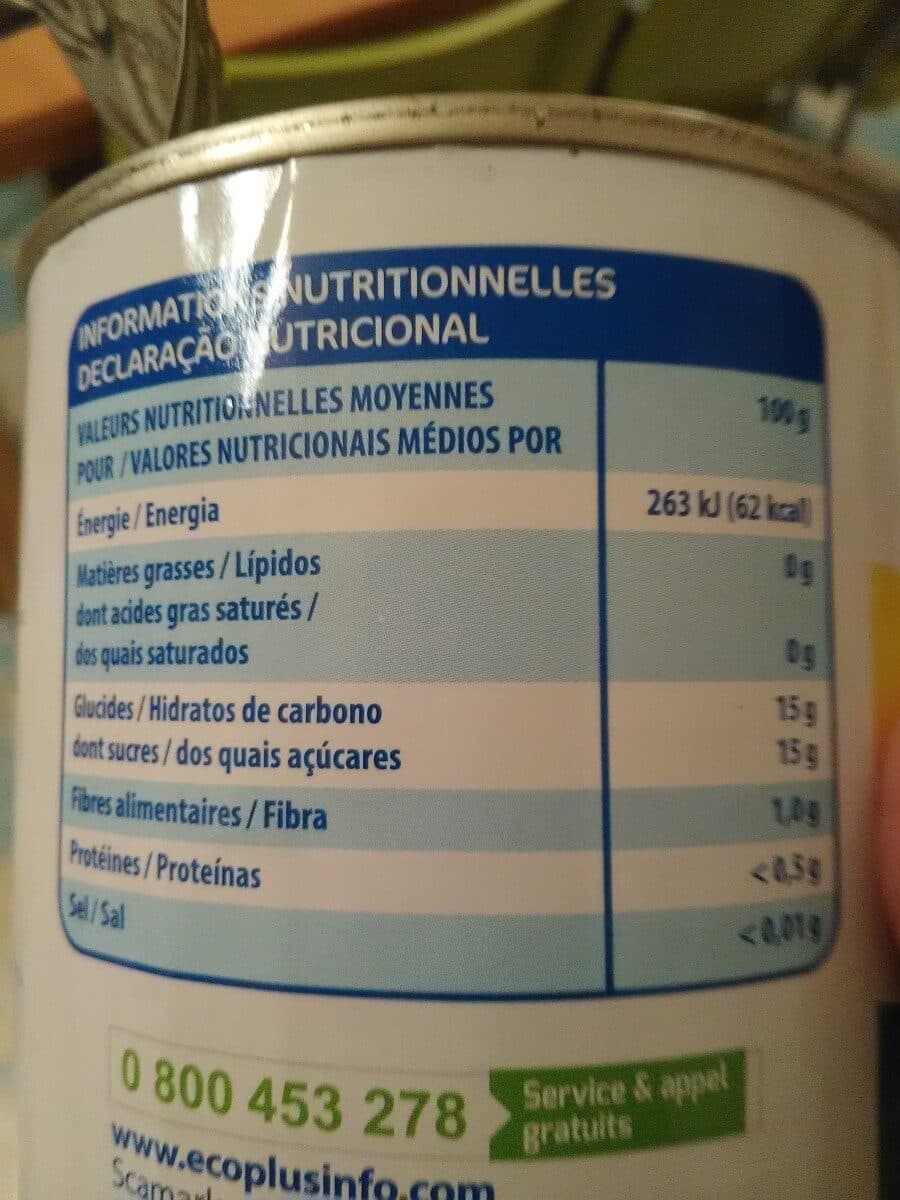 Eco+ Ananas en tranche packshot