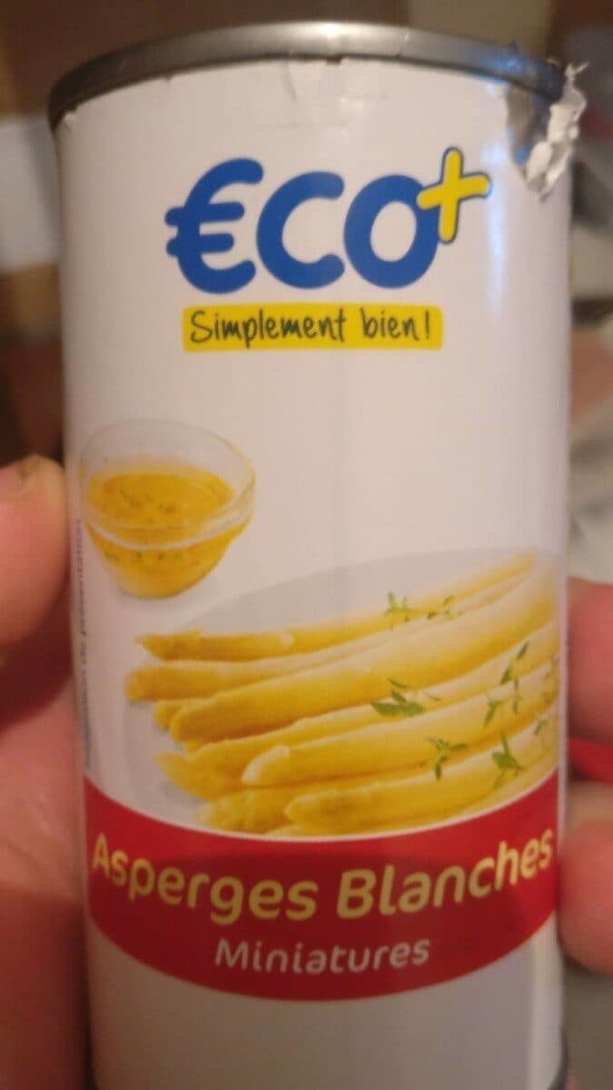 ECO+ Asperges Blanches miniatures packshot
