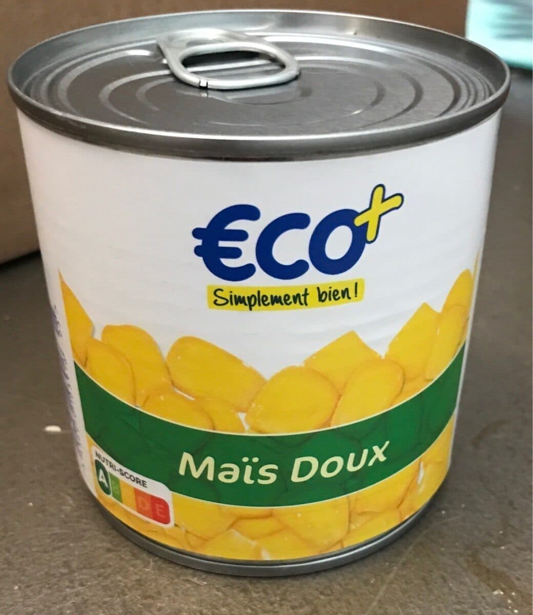 Eco Maïs doux en grains sous vide packshot