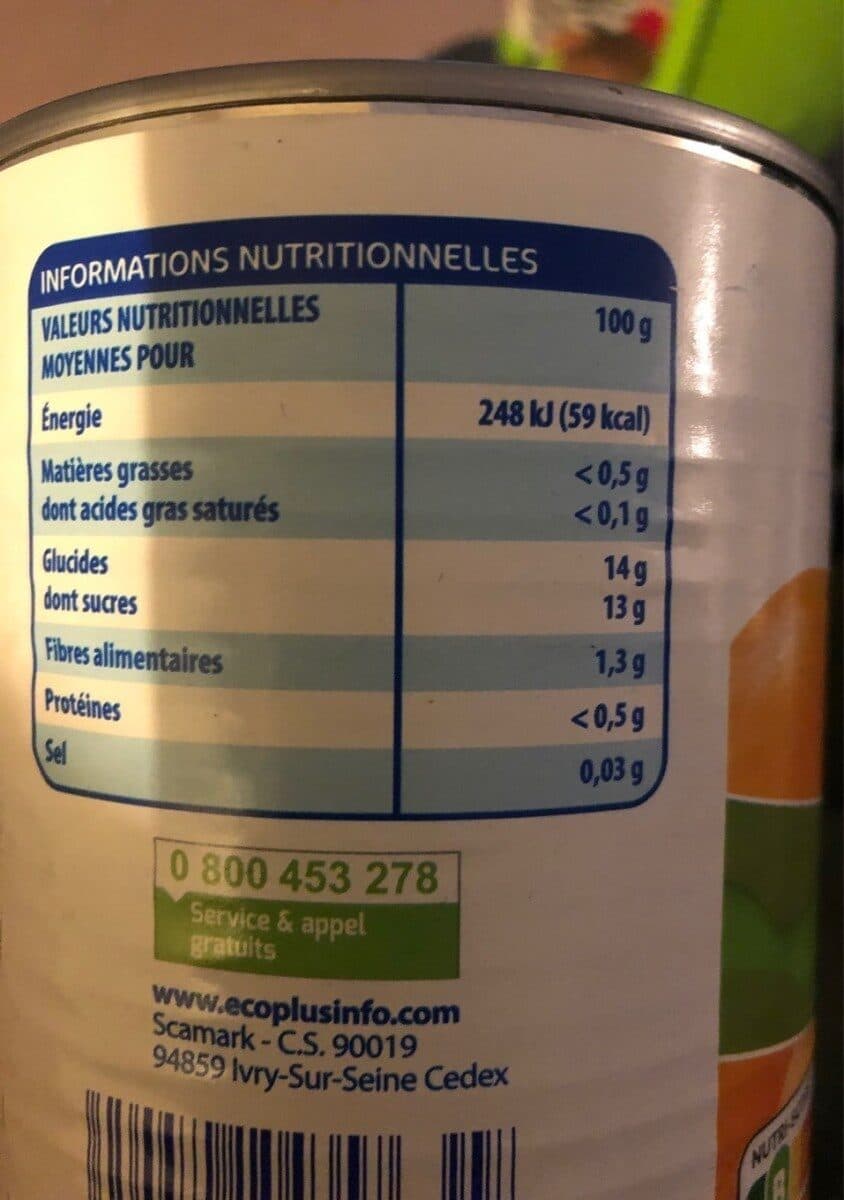 Eco+ Abricots packshot