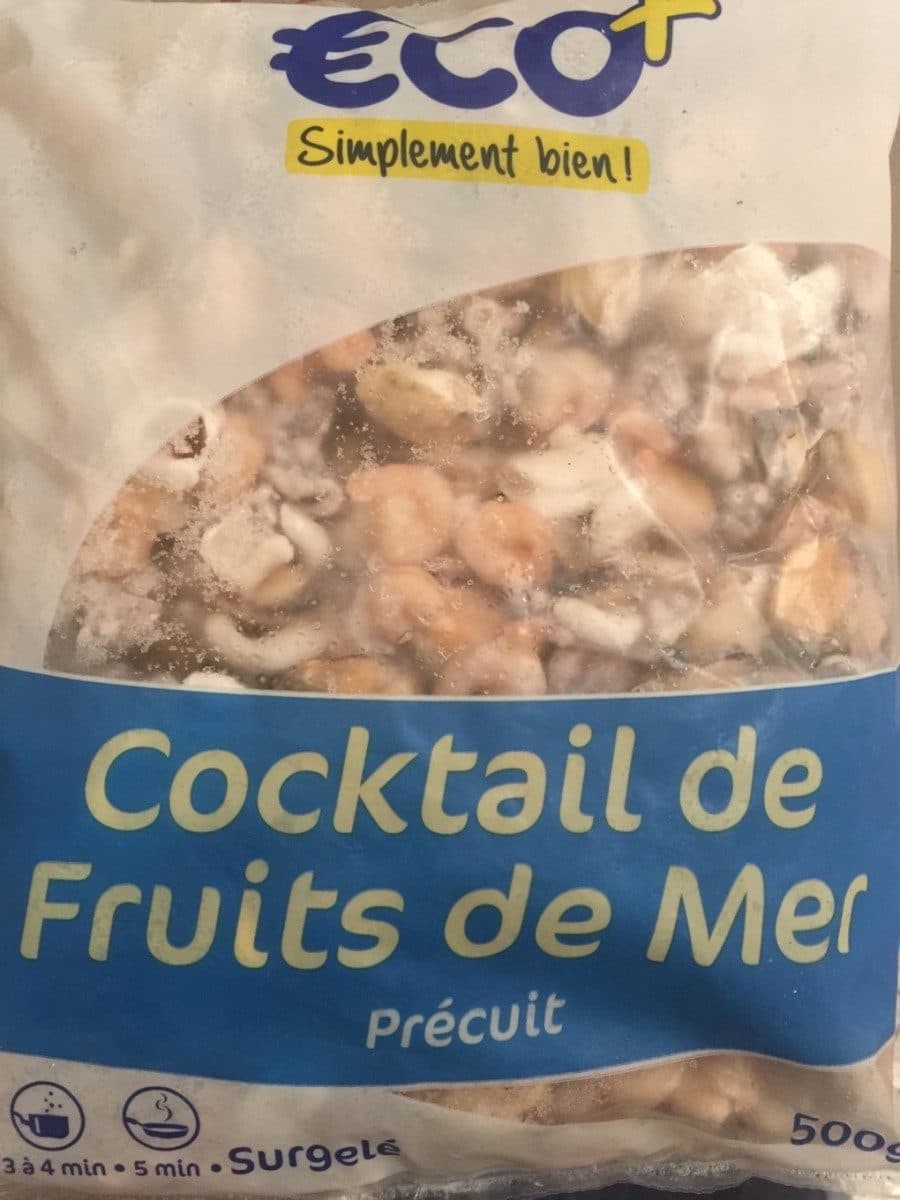 Eco+ Cocktail de fruits de mer précuit packshot