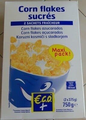 Eco + Corn Flakes sucrées packshot