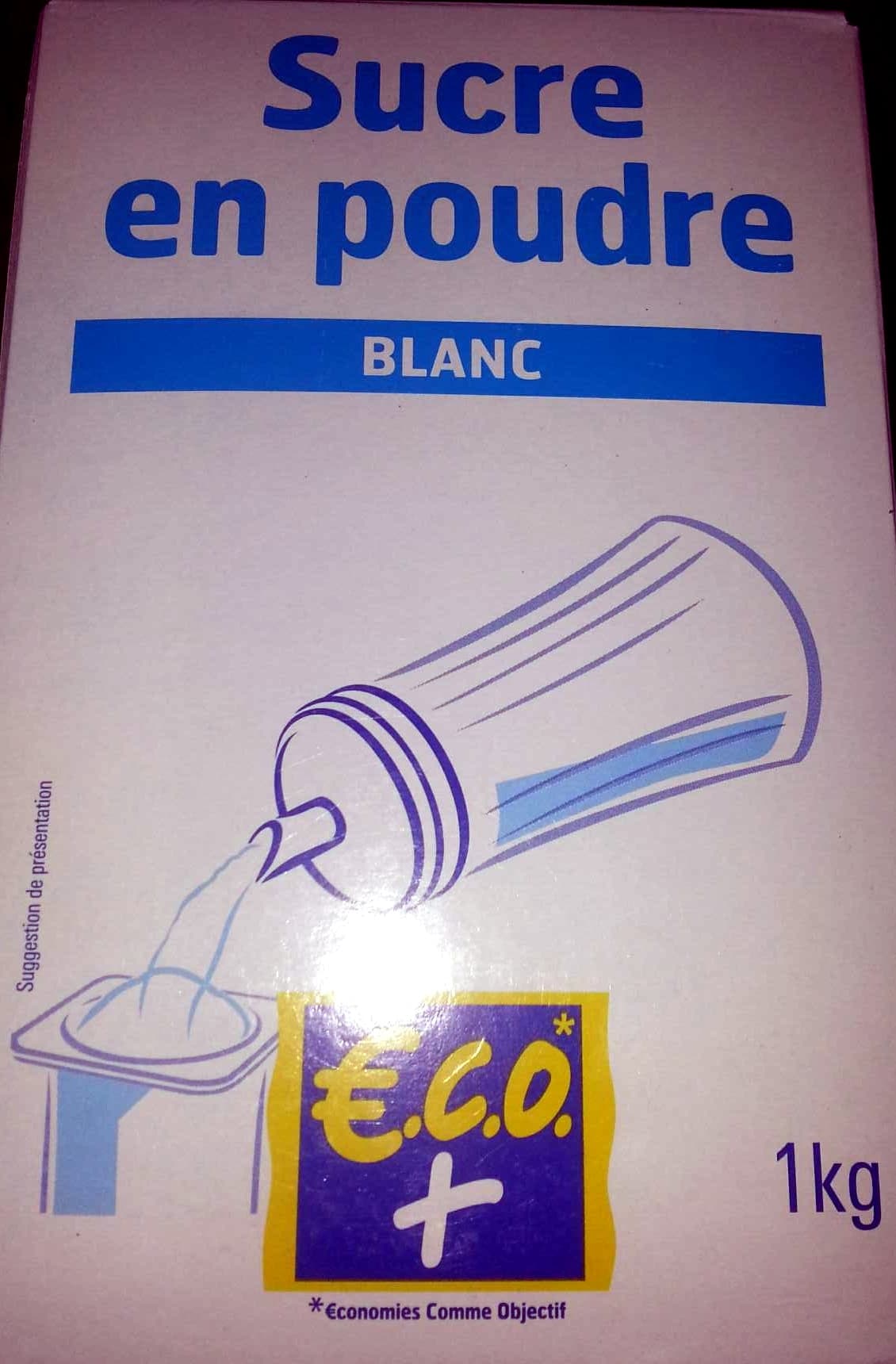Eco+ Sucre en poudre packshot