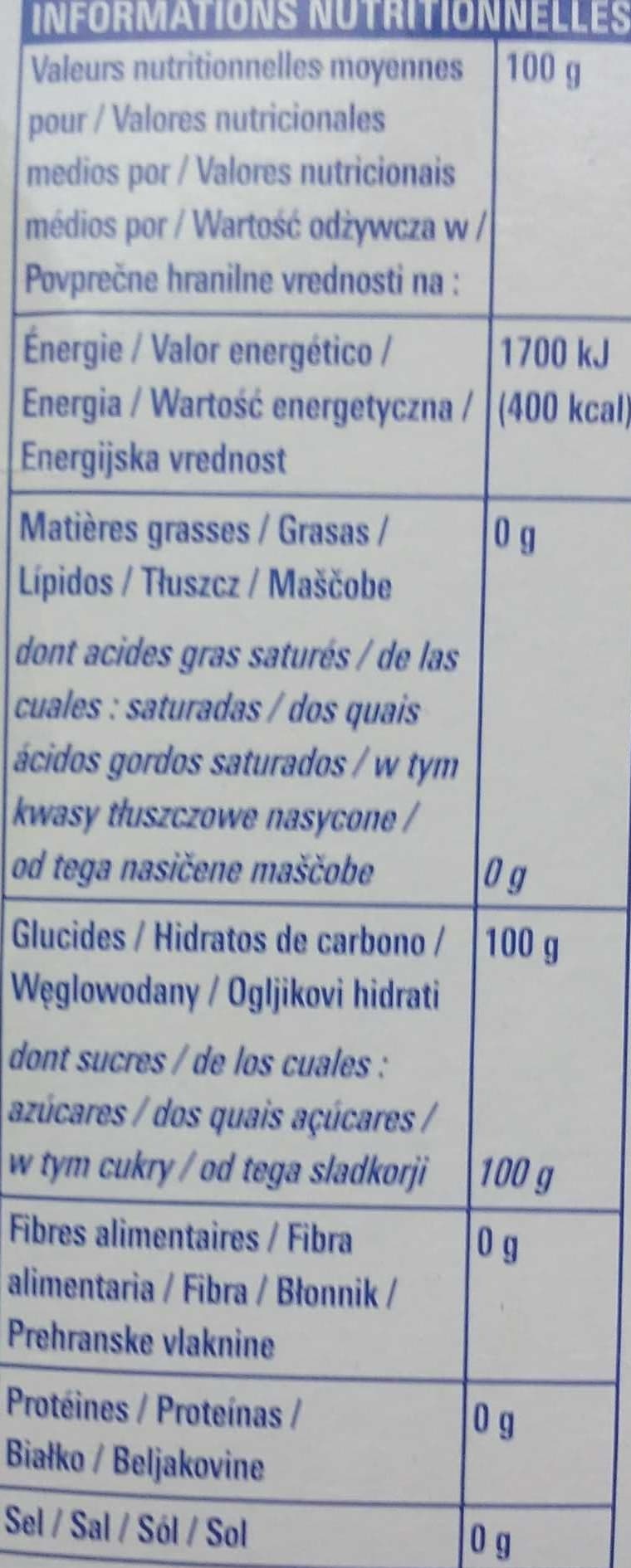 Eco+ Sucre en poudre packshot