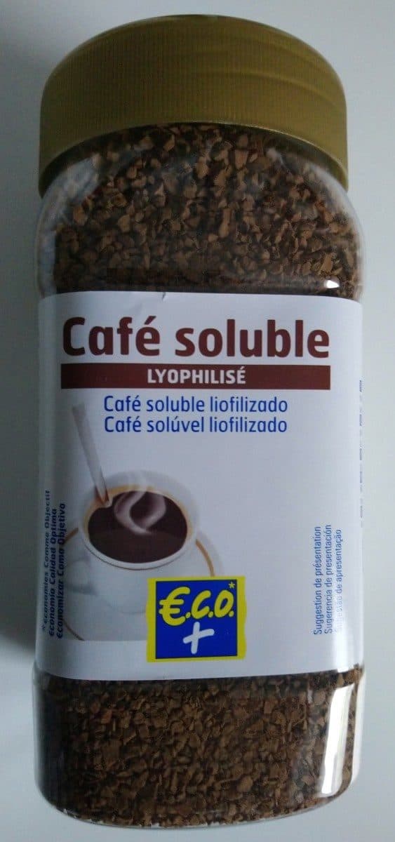 Eco+ Café soluble Eco+ packshot