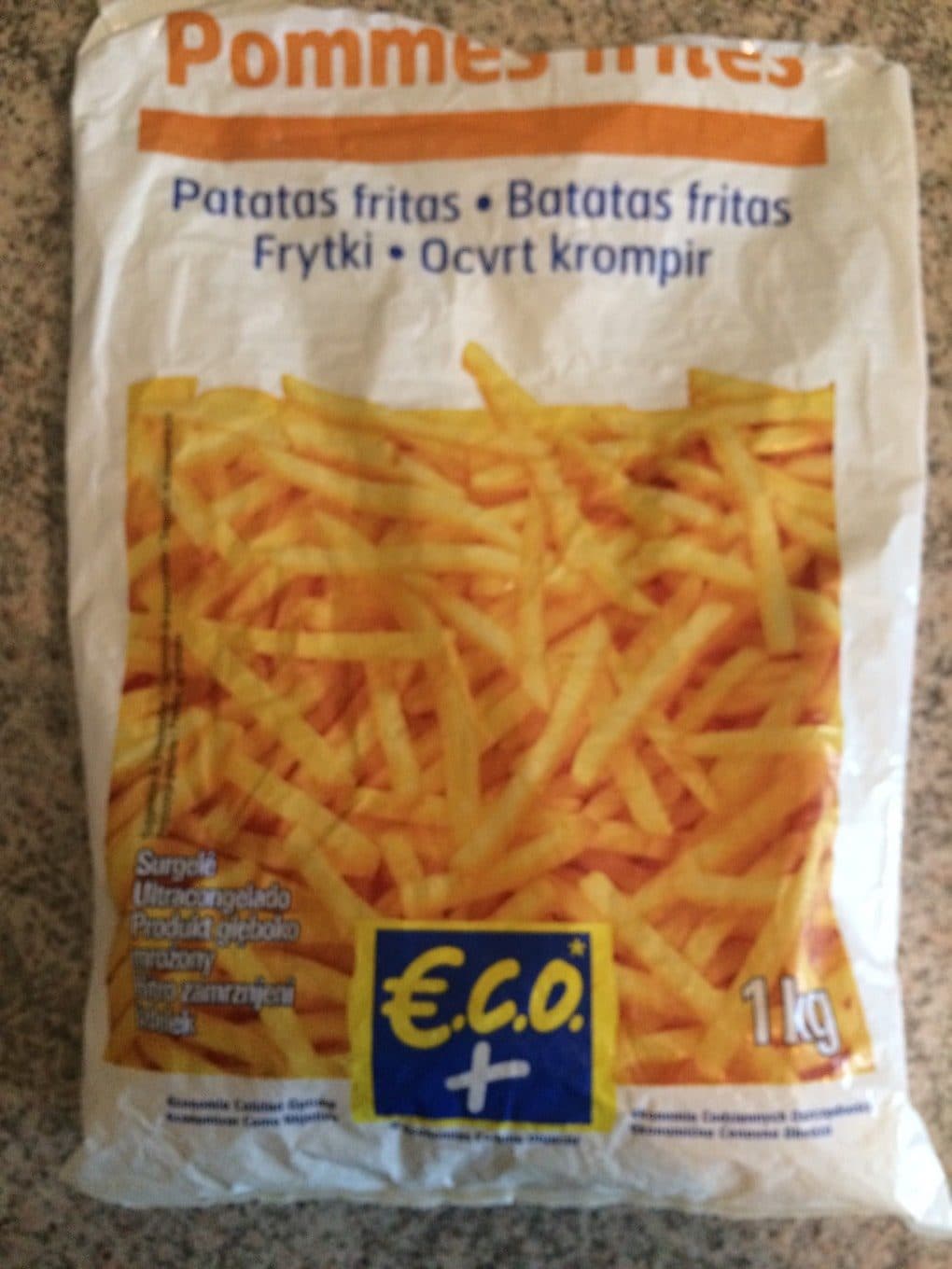 Eco+ Pommes frites packshot