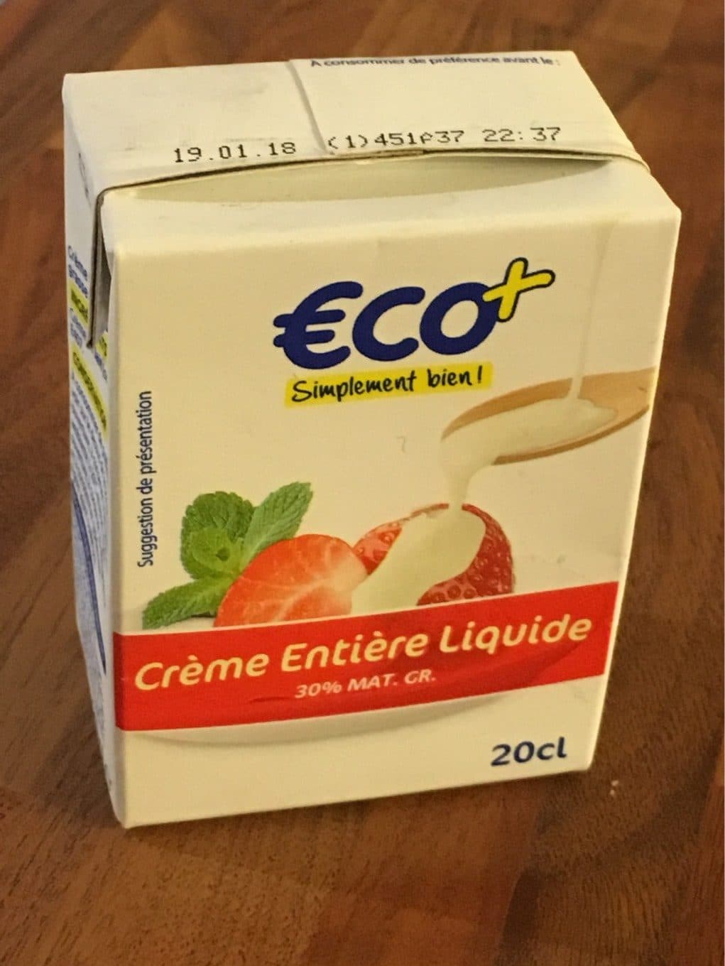 Eco+ Crème Liquide packshot