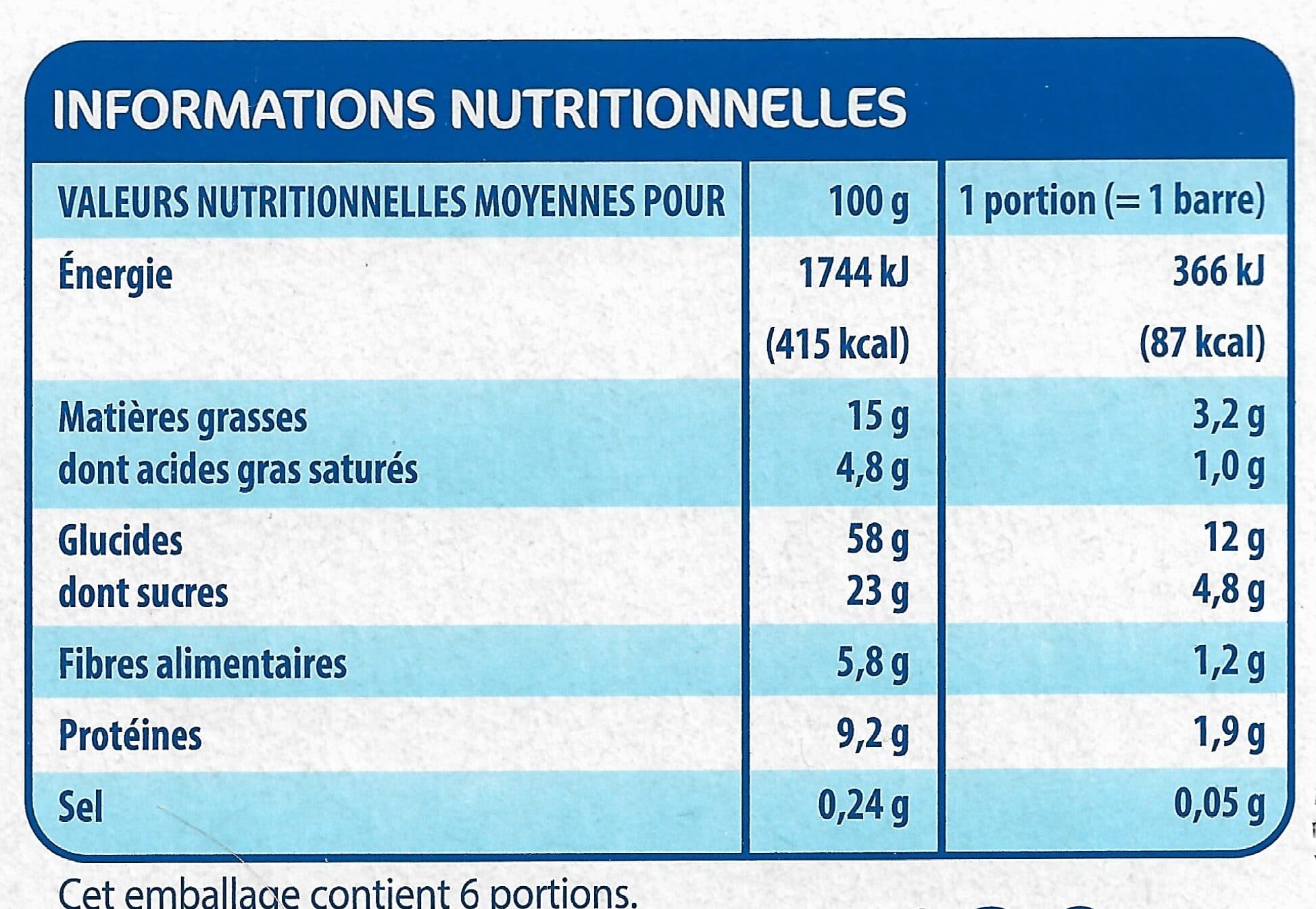 Eco+ Barres céréalières Chocolat - Cacahuète packshot