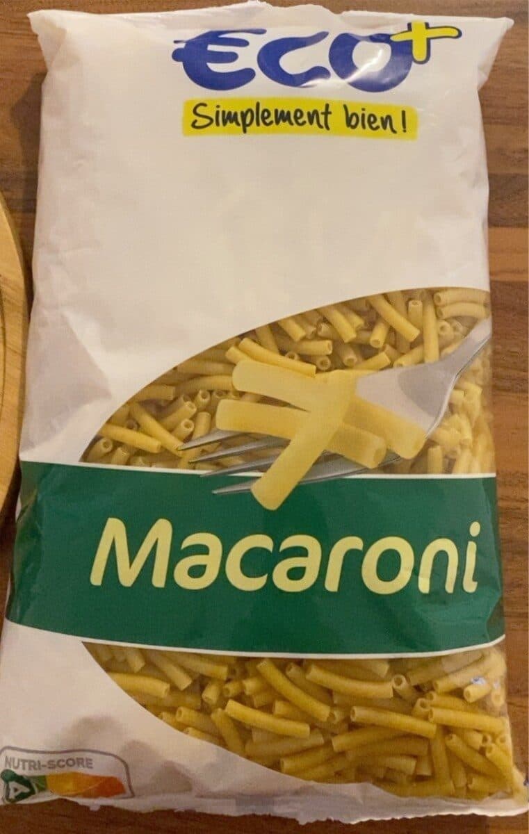 Eco+ Macaroni packshot