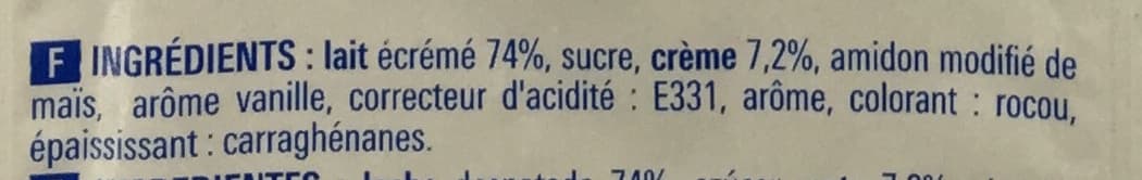 Eco + Crème dessert - Saveur Vanille packshot