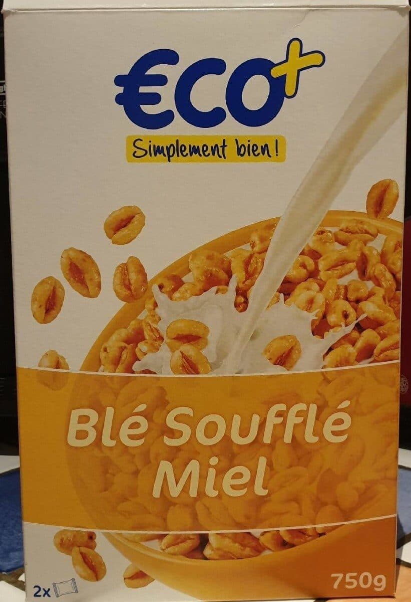 Eco + Blé soufflé miel packshot